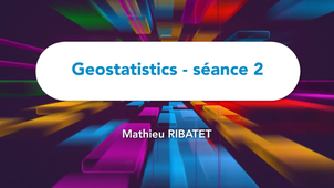 Introduction à la géostatistique gaussienne - partie 2 (Ecole TDMA 2023, M. Ribatet)