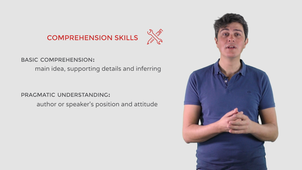 Comprehension: skills and strategies for the TOEFL