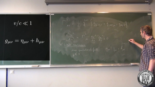 Relativité générale - Cours 4