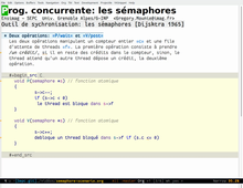 Ensimag - SEPC - Programmation concurrente - Sémaphores