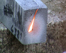 Essai BFUP au chalumeau