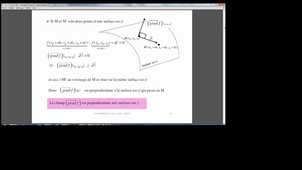 Opérateur gradient  Partie 2