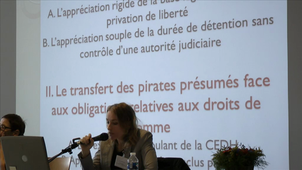 La lutte contre la piraterie face aux droits de l'homme au sein du Conseil de l'Europe