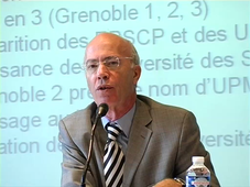 Organisation administrative de l'UPMF