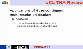 Gaze-contingent display, / Physical Remote Presence