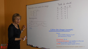 4 ) Réalisation système séquentielle - (Informatique d'instrumentation - Chapitre 3 : Logique séquentielle)