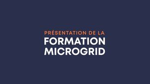 Présentation de la formation Microgrid (GEII)