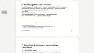 Biais de jugement