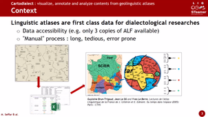 Cartodialect : Visualiser, annoter et analyser le contenu d'atlas linguistiques.