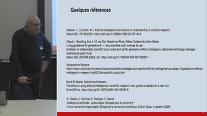Enjeux éthiques de l’lntelligence Artificielle générative pour la recherche scientifique