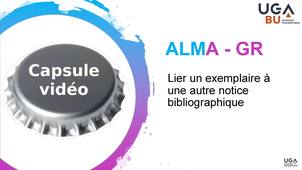 Nouvel éditeur de métadonnées - capsule vidéo n°3 - Lier un exemplaire à une autre notice bibliographique