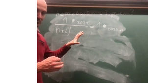 Questions sur l'actualisation