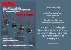 COPIRELEM2021 Conférence M-C Croset & M-L Gardes