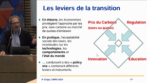 LabEx EnergyAlps - De l’évaluation économique aux approches pluridisciplinaires  des transitions énergie-climat -  Patrick Criqui