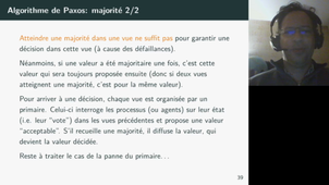 Systèmes distribués: concensus, paxos