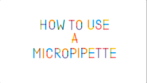 How to use a micropipette