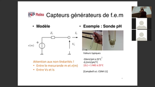 CM2, Instrumentation Electronique PI