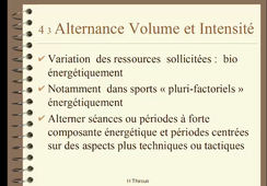 cm3 principes entrainement