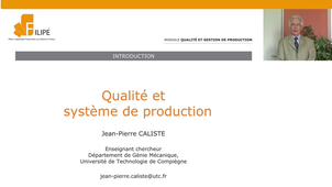 Qualité et gestion de production – Partie B – 1