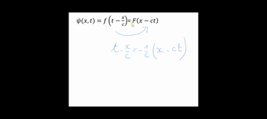 Animation geogebra sur la forme mathématique des ondes progressives