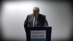 Cérémonie de remise du Cristal 2012 à Michel Gay, ingénieur CNRS au laboratoire Gipsa-lab