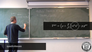 Relativité générale - Cours 11