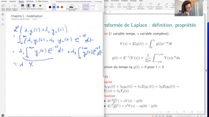 vidéo 5 Chapitre 1 - Transformée de Laplace et fonction de transfert