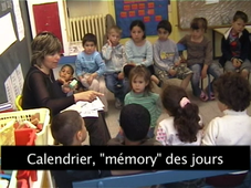 ATSEM Atelier calendrier