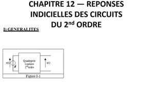 IUT1-GEII-Module SE2 - Chapitre 12 : cours 11 - indiciel du 2nd ordre__1