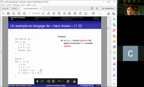 L2 - Inf401, Cours 6, Architecture des Ordinateurs, Fonctions (début)
