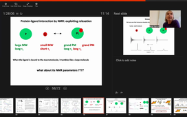 Protein dynamics from NMR relaxation parameters