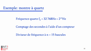 11) Compteur modulo 4 - (Informatique d'instrumentation - Chapitre 3 : Logique séquentielle)