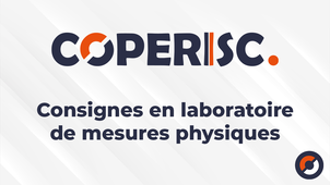 Coperisc MP consignes en laboratoire