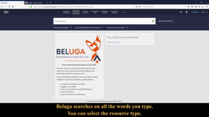 How to use Beluga search? VOST ang