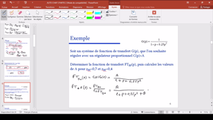 Automatique CHAP 3 partie 2 IUT1 S4