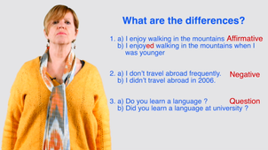 HELD - Anglais - #4 Present and Past