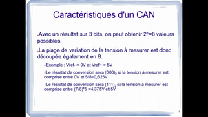 L2EEA - EMB402 - CM9 - Le convertisseur analogique numérique (ADC)