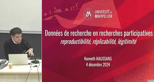 Données de recherche en recherches participatives : reproductibilité, réplicabilité, légitimité