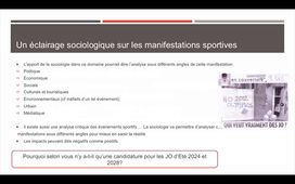 CN 1 1 Sociologie des APS - Pourquoi une sociologie en STAPS?