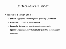 Introduction à la psychologie gérontologique