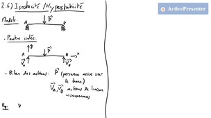 Cours isostaticité/hyperstaticité, module MSD Ense3