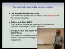 Variable selection in model-based unsupervised and supervised classification
