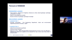 Conférence métier ingénieur hydrogéologue