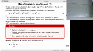 DU ISN, Algo2 : graphes, chemins et optimalité (partie 1)