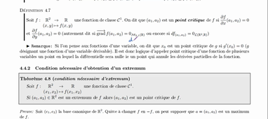 Chapitre 4 - definition point critique