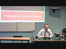 Partie 4 : Prolégomènes 