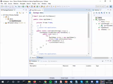 WindowBuilder sous Eclipse : créer une application window, bases