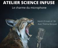 Atelier N°187 : Le Charme du microphone (avec Thelma Bocquet )