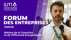 BUT MT2E - Forum des entreprises 2025 - VERKOR