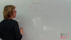 5) Addition - (Informatique d'instrumentation - Chapitre 1 : Numération)